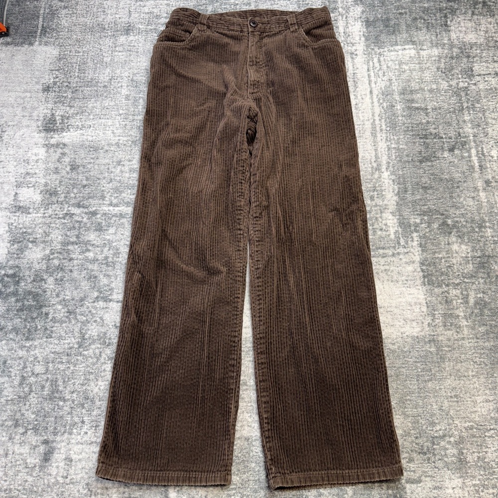 VTG Y2K Billabong Corduroy Pants 30x30 Brown Wide Wale Relaxed Surf Skate Grunge